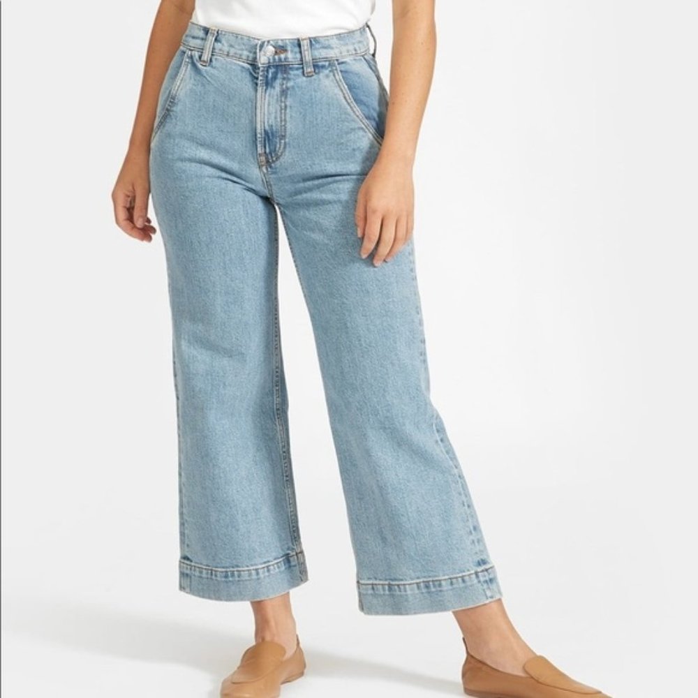 Everlane Wide Leg Jeans